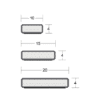 2.1Mt Intumescent Strip Fire Only FD30 & FD60 - Image 3