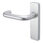 19mm SAA Lever Concealed Backplate Furniture - Image 1