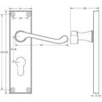 Victorian Scroll Lever Furniture - Image 20
