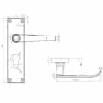 Victorian Straight Lever Furniture - Image 14