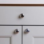 AW Waltz Round Cupboard Knob on Stepped Rose - Image 5