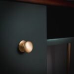 AW Waltz Round Cupboard Knob on Stepped Rose - Image 7