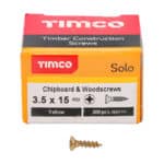3.5mm Solo Pozi Woodscrews ZYP CSK Box 200 - Image 3