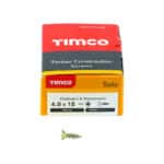 4mm Solo Pozi Woodscrews ZYP CSK Box 200 - Image 2