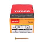 4.5mm Solo Pozi Woodscrews ZYP CSK Box 200 - Image 6
