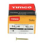 5mm Solo Pozi Woodscrews ZYP CSK - Image 4