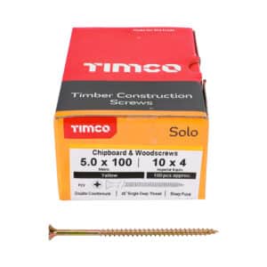 5mm Solo Pozi Woodscrews ZYP CSK - Image 12
