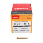 6mm Solo Pozi Woodscrews ZYP CSK - Image 3