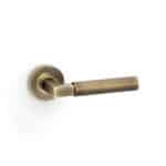 AW Hurricane Plain Lever on Round Rose - Pair - Image 4