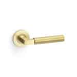 AW Hurricane Plain Lever on Round Rose - Pair - Image 2