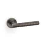 AW Spitfire Reeded Lever on Round Rose - Pair - Image 4