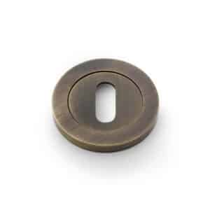AW Concealed Fix Escutcheon Standard Keyhole Profile