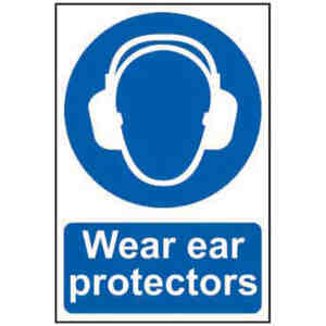 Wear Ear Protectors - SAPP (200 x 300mm)